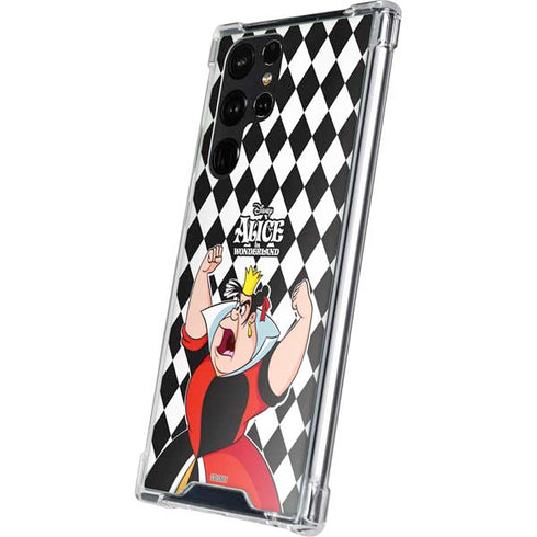 Disney Alice in Wonderland Queen of Hearts Off with their Head! Galaxy S23 Ultra Clear Case