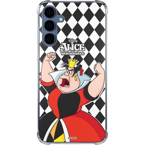 Disney Alice in Wonderland Queen of Hearts Off with their Head! Galaxy S24 Clear Case