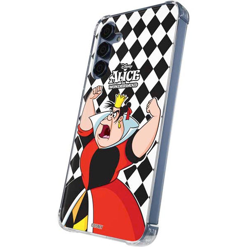 Disney Alice in Wonderland Queen of Hearts Off with their Head! Galaxy S24 Clear Case