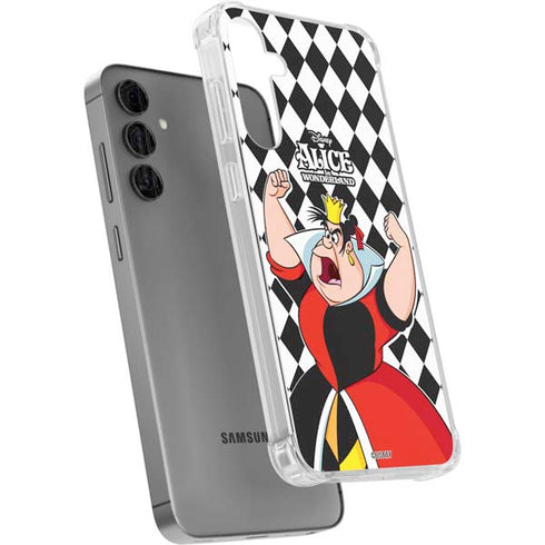 Disney Alice in Wonderland Queen of Hearts Off with their Head! Galaxy S24 Plus Clear Case