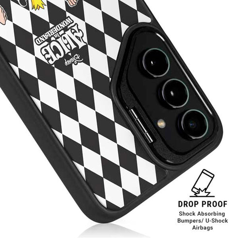Disney Alice in Wonderland Queen of Hearts Off with their Head! Galaxy S25 Plus Kickstand Case