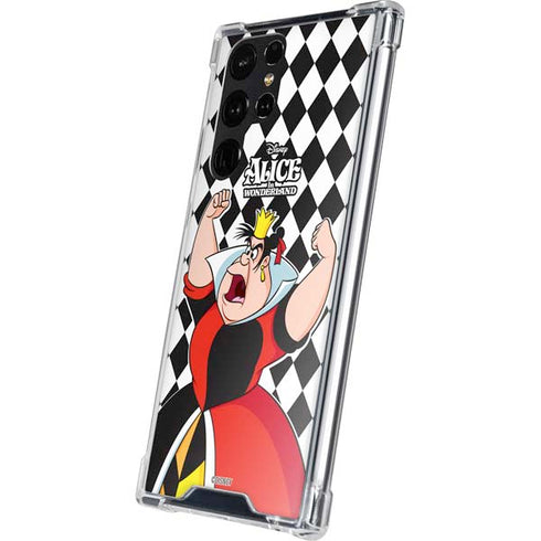 Disney Alice in Wonderland Queen of Hearts Off with their Head! Galaxy S24 Ultra Clear Case
