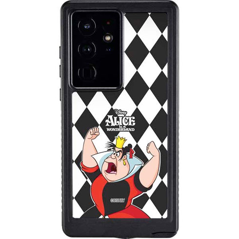 Disney Alice in Wonderland Queen of Hearts Off with their Head! Galaxy S24 Ultra Waterproof Case