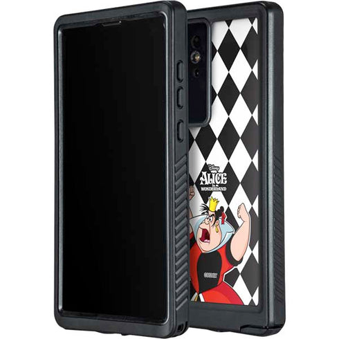 Disney Alice in Wonderland Queen of Hearts Off with their Head! Galaxy S24 Ultra Waterproof Case