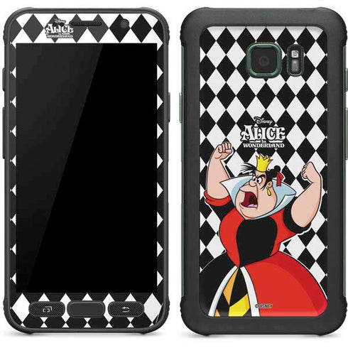 Disney Alice in Wonderland Queen of Hearts Off with their Head! Galaxy S7 Active Skin