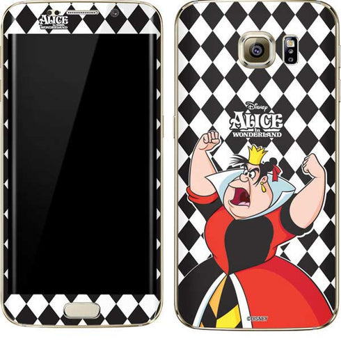 Disney Alice in Wonderland Queen of Hearts Off with their Head! Galaxy S7 Edge Skin
