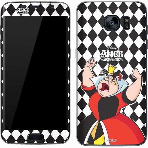 Disney Alice in Wonderland Queen of Hearts Off with their Head! Galaxy S7 Skin