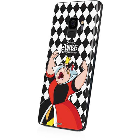 Disney Alice in Wonderland Queen of Hearts Off with their Head! Galaxy S9 Skin