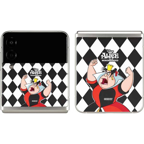 Disney Alice in Wonderland Queen of Hearts Off with their Head! Galaxy Z Flip3 5G Skin