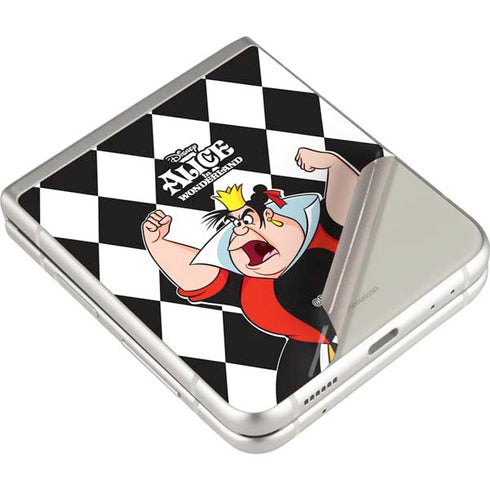 Disney Alice in Wonderland Queen of Hearts Off with their Head! Galaxy Z Flip3 5G Skin