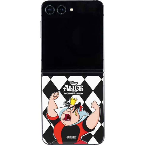 Disney Alice in Wonderland Queen of Hearts Off with their Head! Galaxy Z Flip5 5G Skin