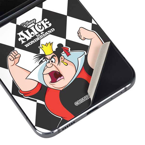 Disney Alice in Wonderland Queen of Hearts Off with their Head! Galaxy Z Flip5 5G Skin