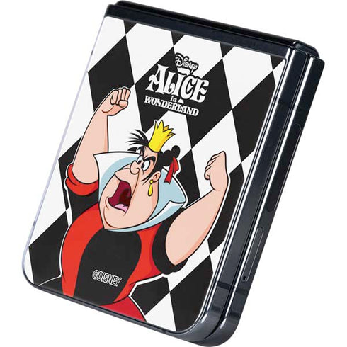 Disney Alice in Wonderland Queen of Hearts Off with their Head! Galaxy Z Flip5 5G Skin