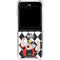 Disney Alice in Wonderland Queen of Hearts Off with their Head! Galaxy Z Flip6 Clear Case