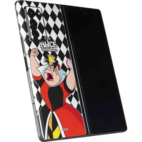 Disney Alice in Wonderland Queen of Hearts Off with their Head! Galaxy Z Fold2 5G Skin
