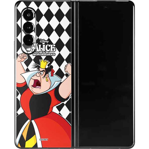 Disney Alice in Wonderland Queen of Hearts Off with their Head! Galaxy Z Fold3 5G Skin