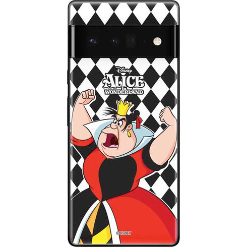 Disney Alice in Wonderland Queen of Hearts Off with their Head! Google Pixel 6 Pro Skin