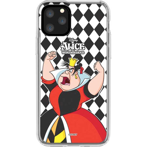 Disney Alice in Wonderland Queen of Hearts Off with their Head! iPhone 11 Pro Clear Case