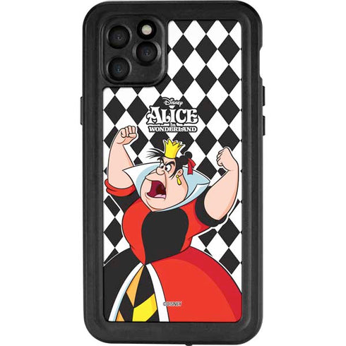 Disney Alice in Wonderland Queen of Hearts Off with their Head! iPhone 11 Pro Max Waterproof Case