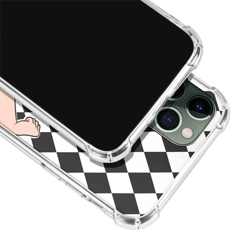 Disney Alice in Wonderland Queen of Hearts Off with their Head! iPhone 12 Pro Clear Case