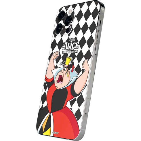 Disney Alice in Wonderland Queen of Hearts Off with their Head! iPhone 12 Pro Skin