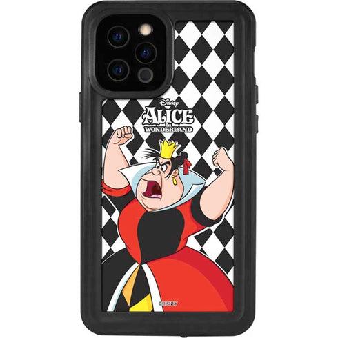 Disney Alice in Wonderland Queen of Hearts Off with their Head! iPhone 12 Pro Waterproof Case