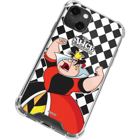Disney Alice in Wonderland Queen of Hearts Off with their Head! iPhone 13 Mini Clear Case