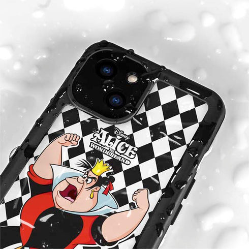 Disney Alice in Wonderland Queen of Hearts Off with their Head! iPhone 13 Mini Waterproof Case