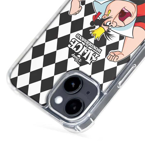 Disney Alice in Wonderland Queen of Hearts Off with their Head! iPhone 15 Plus MagSafe Case