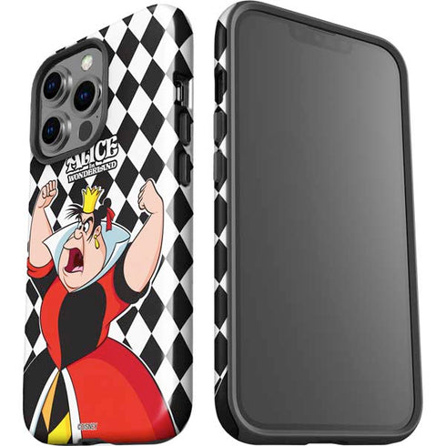 Disney Alice in Wonderland Queen of Hearts Off with their Head! iPhone 14 Pro Impact Case
