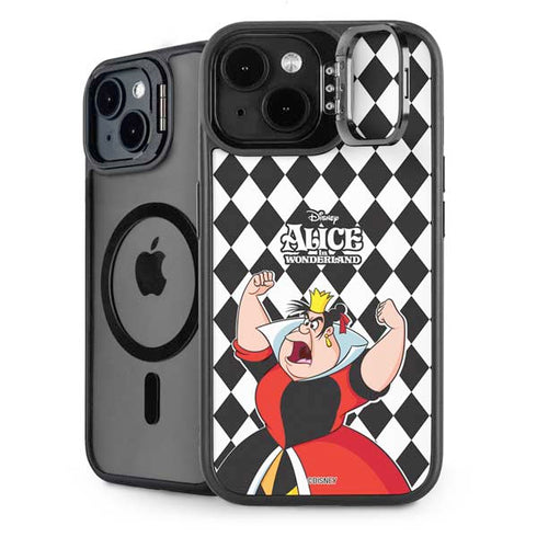 Disney Alice in Wonderland Queen of Hearts Off with their Head! iPhone 15 Kickstand Case