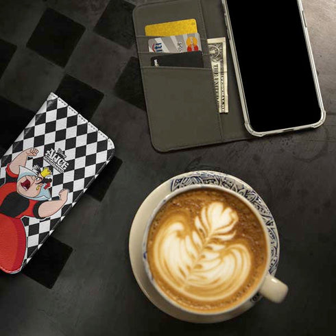 Disney Alice in Wonderland Queen of Hearts Off with their Head! iPhone 15 Plus Folio Case