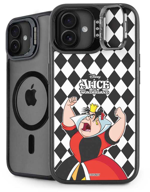 Disney Alice in Wonderland Queen of Hearts Off with their Head! iPhone 16 Kickstand Case