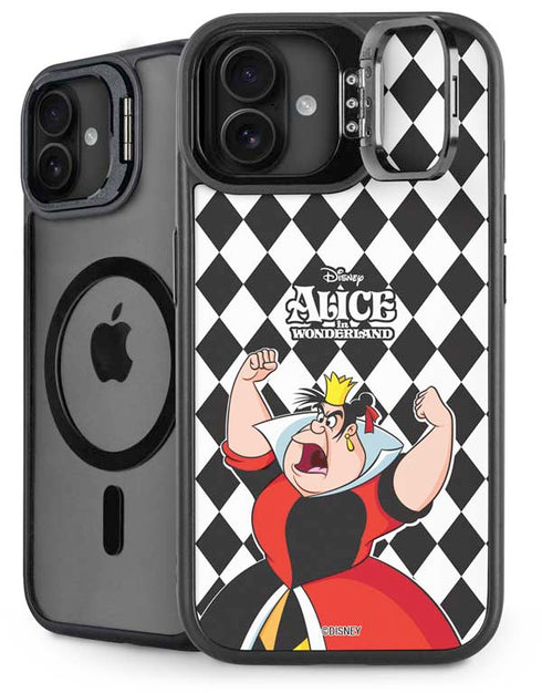 Disney Alice in Wonderland Queen of Hearts Off with their Head! iPhone 16 Plus Kickstand Case
