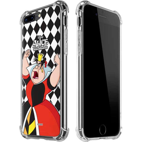 Disney Alice in Wonderland Queen of Hearts Off with their Head! iPhone 7/8 Plus Clear Case