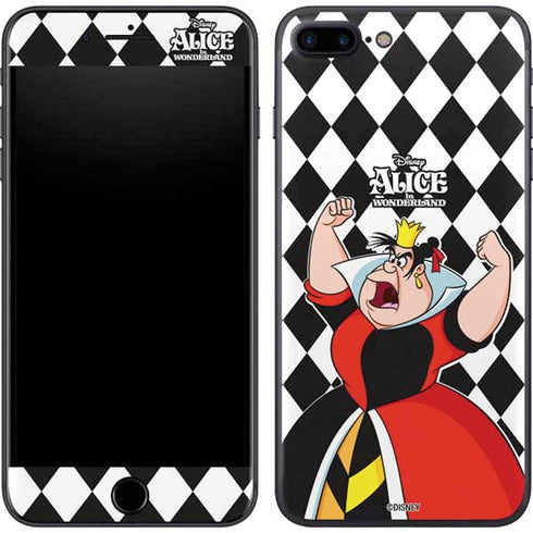 Disney Alice in Wonderland Queen of Hearts Off with their Head! iPhone 8 Plus Skin
