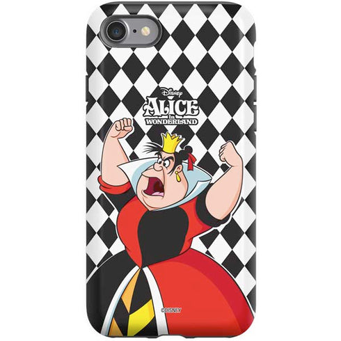 Disney Alice in Wonderland Queen of Hearts Off with their Head! iPhone SE (2nd & 3rd Gen) Pro Case