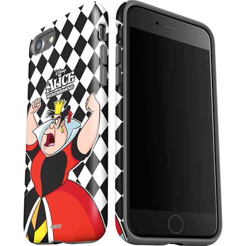 Disney Alice in Wonderland Queen of Hearts Off with their Head! iPhone SE (2nd & 3rd Gen) Pro Case