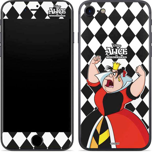 Disney Alice in Wonderland Queen of Hearts Off with their Head! iPhone SE (2nd & 3rd Gen) Skin