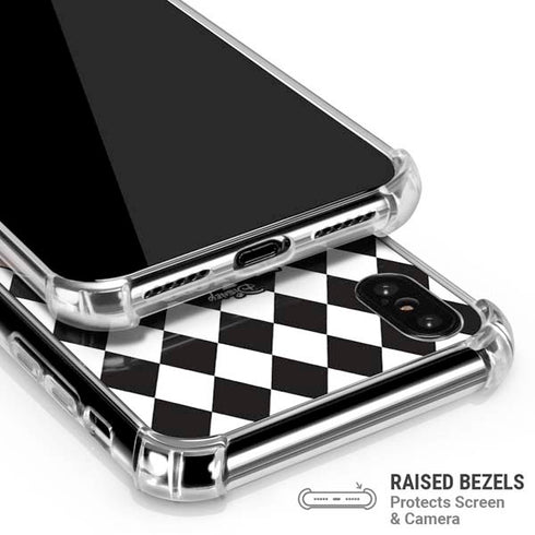 Disney Alice in Wonderland Queen of Hearts Off with their Head! iPhone X/XS Clear Case