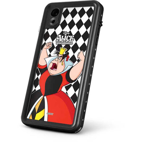 Disney Alice in Wonderland Queen of Hearts Off with their Head! iPhone XR Waterproof Case