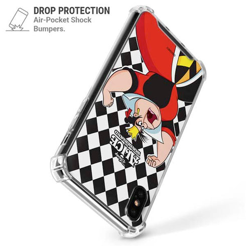 Disney Alice in Wonderland Queen of Hearts Off with their Head! iPhone XS Max Clear Case