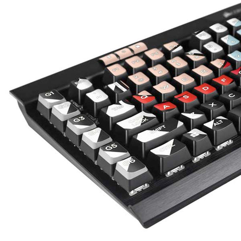 Disney Alice in Wonderland Queen of Hearts Off with their Head! K95 RGB PLATINUM Mechanical Gaming Keyboard Skin