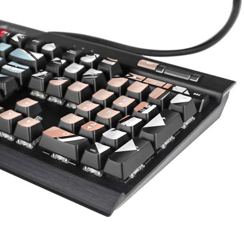 Disney Alice in Wonderland Queen of Hearts Off with their Head! K95 RGB PLATINUM Mechanical Gaming Keyboard Skin