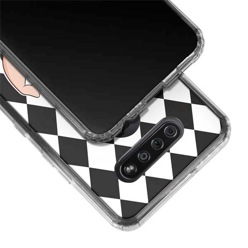 Disney Alice in Wonderland Queen of Hearts Off with their Head! LG K51/Q51 Clear Case