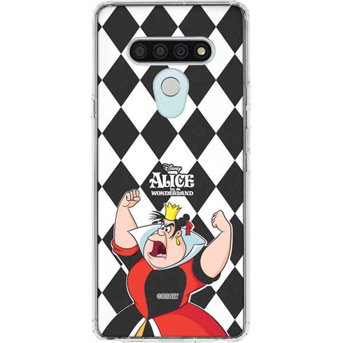 Disney Alice in Wonderland Queen of Hearts Off with their Head! LG Stylo 6 Clear Case