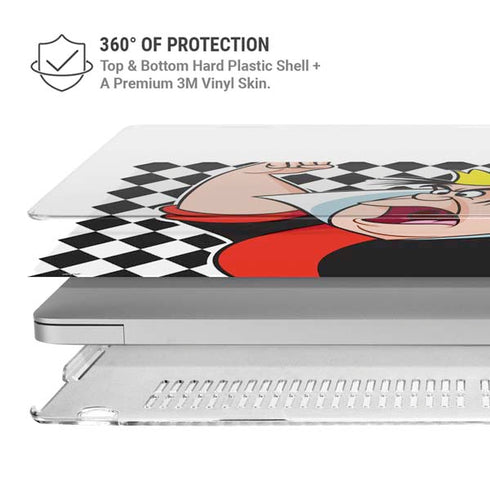 Disney Alice in Wonderland Queen of Hearts Off with their Head! MacBook Air 13in (2020) Case plus Skin