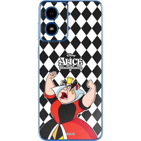 Disney Alice in Wonderland Queen of Hearts Off with their Head! Moto G Play 4G (2024) Skin
