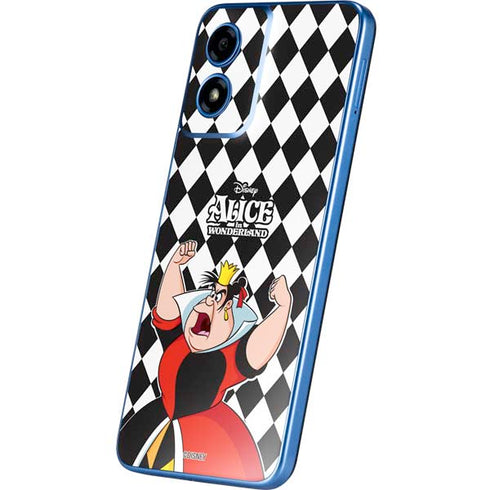 Disney Alice in Wonderland Queen of Hearts Off with their Head! Moto G Play 4G (2024) Skin