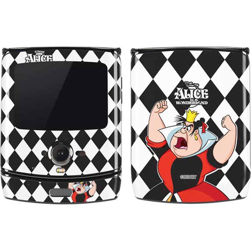 Disney Alice in Wonderland Queen of Hearts Off with their Head! Motorola RAZR Skin